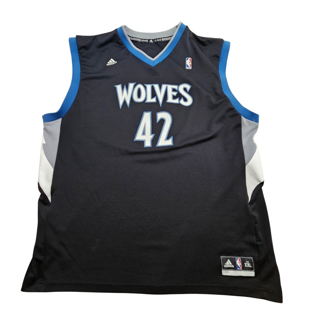 Adidas‎ Minnesota Timberwolves Kevin Love NBA Jersey Mens XXL Black Blue 7818A